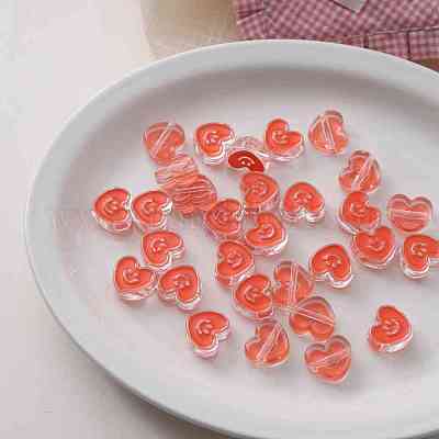 Акриловые эмалевые бусины OACR-I011-22B-1