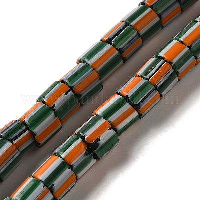 Непальские бусины лэмпворк ручной работы LAMP-B023-07C-12-1