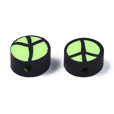 Бусины из полимерной глины  CLAY-N007-006-06-1