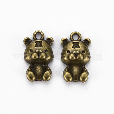 Сплавочные подвески тибетского стиля TIBEP-N010-021AB-RS-1