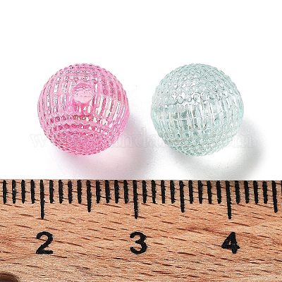 Perles en acrylique transparente&nbsp;X1-OACR-Z013-39-1