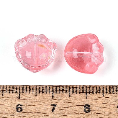 Прозрачные стеклянные бусины GLAA-D304-02B-1