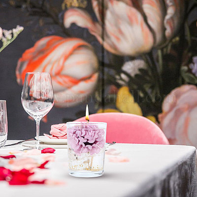 Головка искусственного цветка из ткани DIY-WH0591-100-1