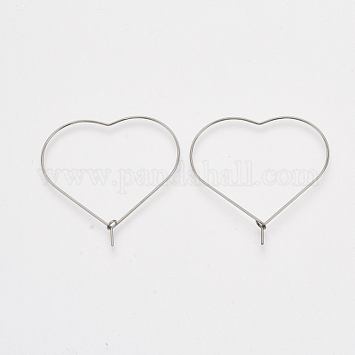 Фурнитура для сережек-колец из нержавеющей стали 304 STAS-T045-49B-1