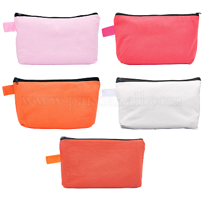 10 шт. 5-х цветный хлопок с мешочком для ручки из сплава AJEW-CN0004-20B-1