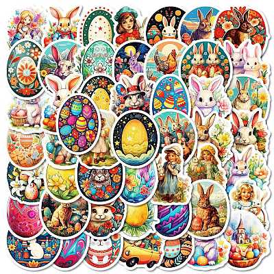 Наклейка из бумаги кролик STIC-C013-07-1