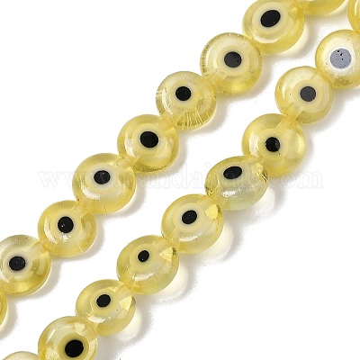 Ручной сглаза бусины бисер нитей LAMP-G164-10A-05-1