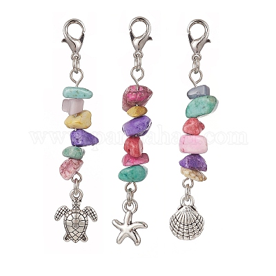 Тибетский стиль сплава кулон украшения HJEW-JM00930-03-1