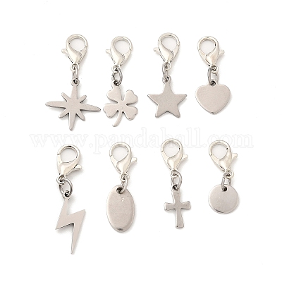 8 шт. подвесные украшения из нержавеющей стали HJEW-JM03573-1