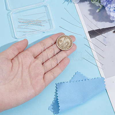 30 шт. 3 стиля 925 набора серебряных булавок STER-UN0001-17-1