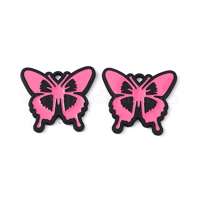 Pendentifs en alliage peint par pulvérisation&nbsp;PALLOY-K001-40-1