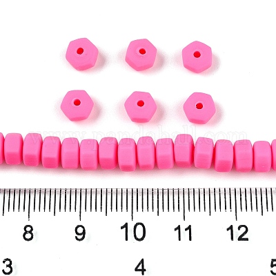 Бусины из полимерной глины ручной работы CLAY-T021-01H-1