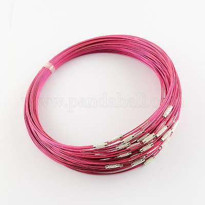 Wholesale Stainless Steel Wire Necklace Cord DIY Jewelry Making 