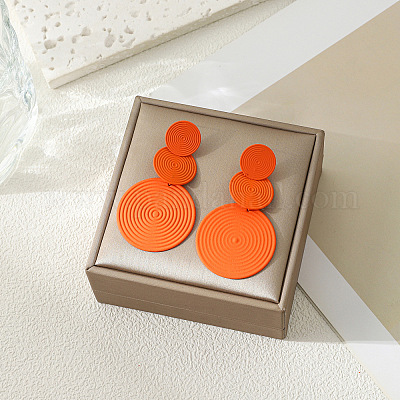 3-круглые серьги-гвоздики из сплава FS-WG460DD-08-1