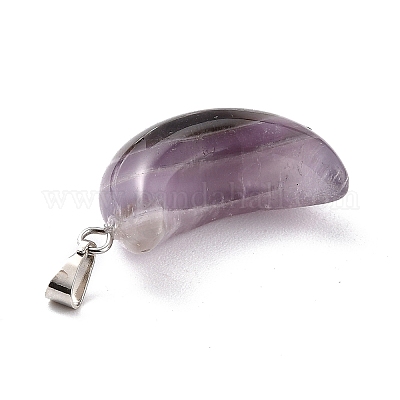 Подвески из натурального аметиста  X-G-Z022-02C-1