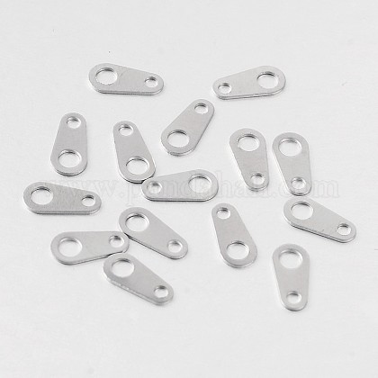 316 Surgical Stainless Steel Chain Tabs X-STAS-M254-03-1