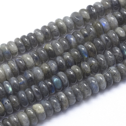 Chapelets de perles en labradorite naturelle  G-K223-17-6mm-1