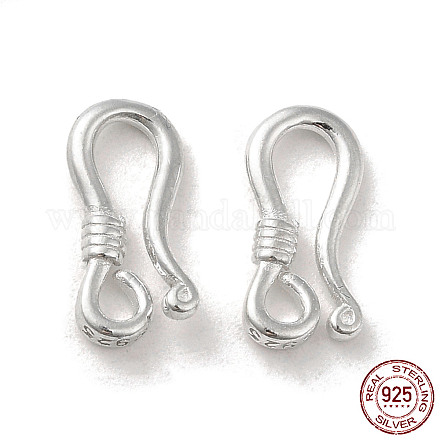 925 Sterling Silver Earring Hooks STER-K174-17B-S-1
