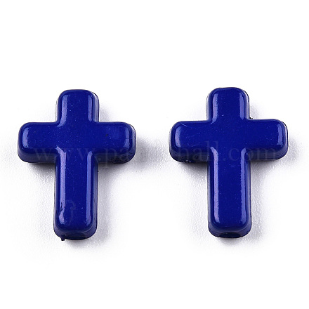 Непрозрачные акриловые бусины SACR-436-9-1