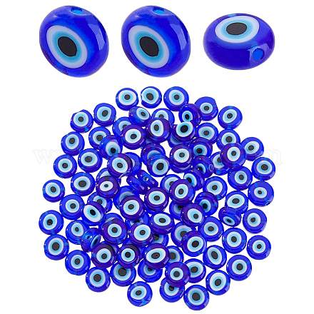 2 прядь бусины ручной работы от сглаза лэмпворк LAMP-HY0001-14-1