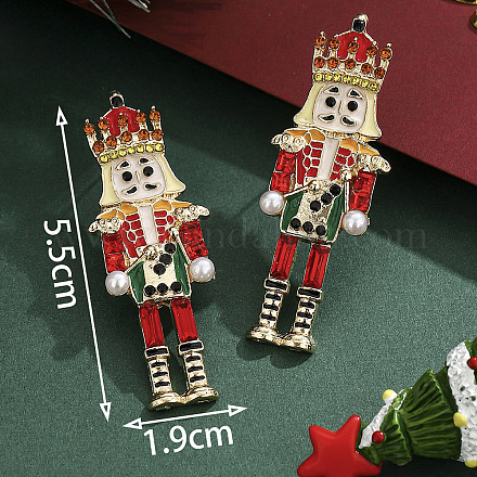 Литые эмаль болтающиеся серьги стержня FS-WG7AF48-16-1