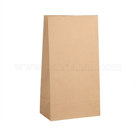 クラフト紙袋  ハンドルなし  食品保存袋  バリーウッド  23x12x7.3cm AJEW-CJ0001-11-1