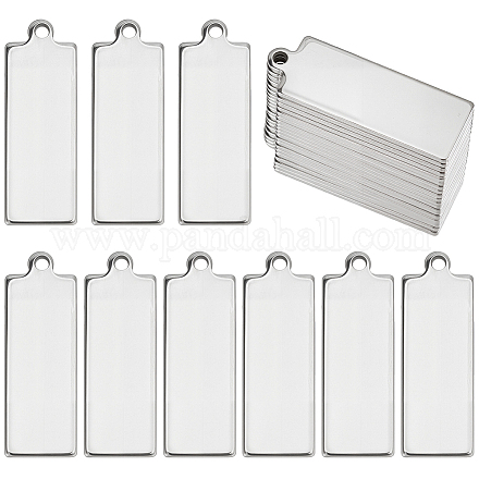 40 шт. подвески из нержавеющей стали 201 STAS-BC0004-06A-1