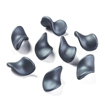 Perles acryliques de style caoutchouté X-MACR-S849-05-1