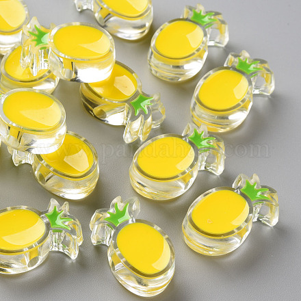 Perles acryliques émail transparent TACR-S155-002H-1