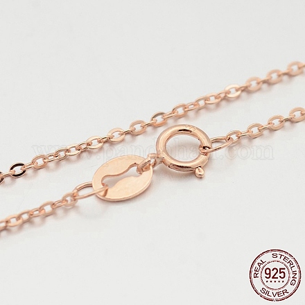 925 ожерелья из стерлингового серебра STER-M086-22B-1