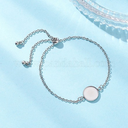 Изготовление браслета-слайдера из нержавеющей стали 304 BJEW-JB12959-02-1