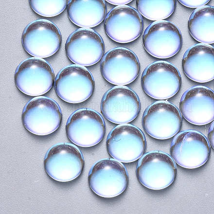 Cabochons de cristal transparente X-GLAA-S190-013A-A01-1