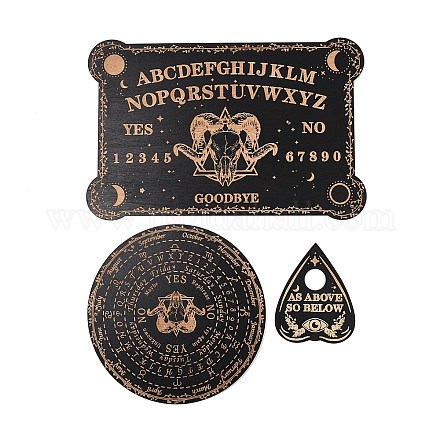 3 шт. 3 стиля деревянной маятниковой доски WICR-L001-01D-1