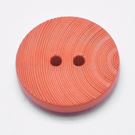 2-Rondelle botones de plástico BUTT-F064-03A-23mm-1