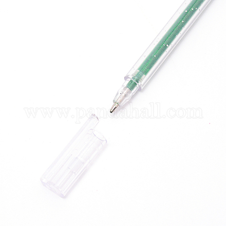 Plastic Glisten Gel Pen AJEW-WH0155-64H-1