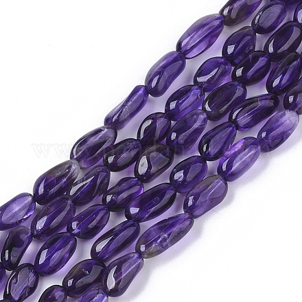 Natural Amethyst Beads Strands G-S362-038-1