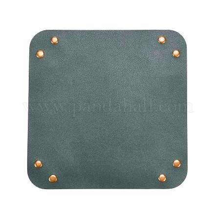 PVC Leather Storage Tray Box with Snap Button AJEW-D050-01A-01AB-1