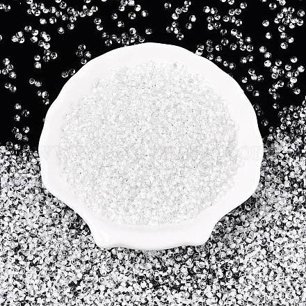 8/0 внутренний цвет прозрачный стеклянный бисер X1-SEED-T007-06B-1