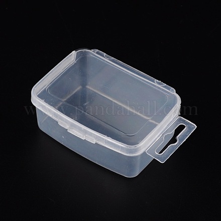 Clear Plastic Bead Containers with Lid C058Y-1