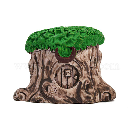 Искусственный домик на дереве украшения из смолы DJEW-S002-02B-1