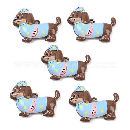 Выпечки расписные подвески из сплава&nbsp;FIND-I072-04-1