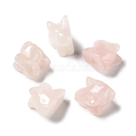 Natürlichen Rosenquarz Perlen G-Z037-02-1