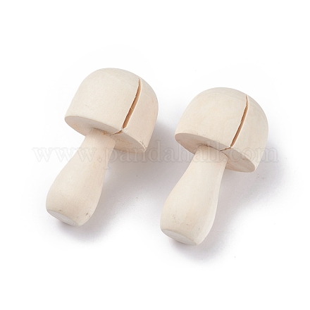 (распродажа с дефектом: трещина) schima superba деревянные грибные детские игрушки WOOD-XCP0001-46A-1