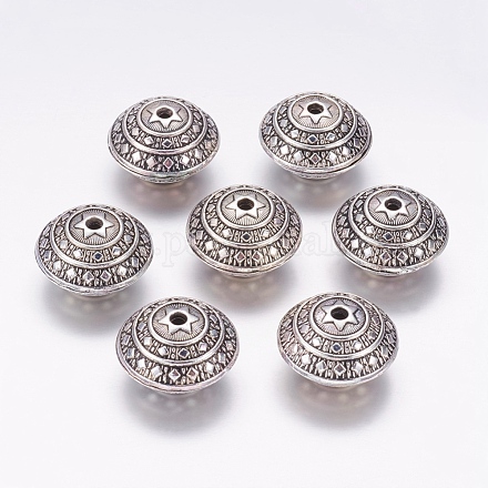 Perles en alliage de style tibétain X-LF9387Y-NF-1