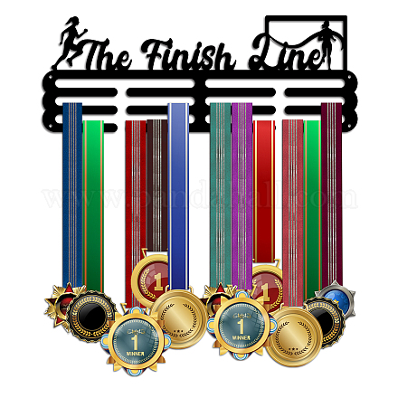 Металлический держатель медали ph pandahall для бега ODIS-WH0021-673-1
