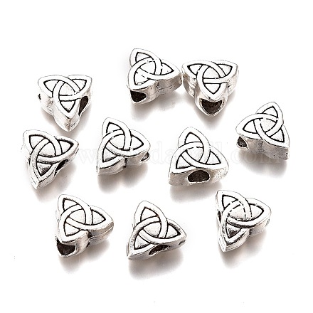 Европейские сплавочные бусины тибетского стиля PALLOY-F277-39AS-RS-1