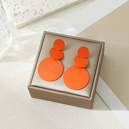 3-круглые серьги-гвоздики из сплава FS-WG460DD-08-1