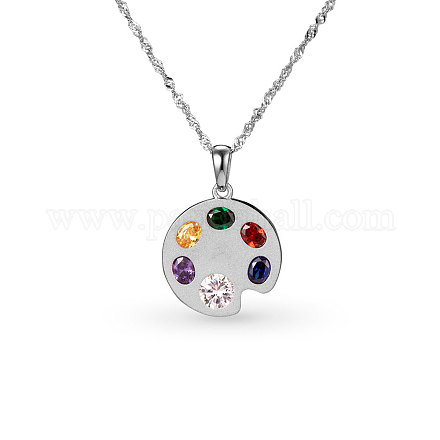 Ожерелье с подвеской из стерлингового серебра в модном стиле Shegrace JN62A-1