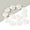 Natural Quartz Crystal Beads Strands, Rock Crystal, Teardrop, 12x12x5~6mm, Hole: 1mm, about 12pcs/strand, 6.69''(17cm)