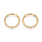 304 Stainless Steel Linking Rings, Ring Shape, Ion Plating(IP), Real 18K Gold Plated, 22x2mm, Inner Diameter: 18mm